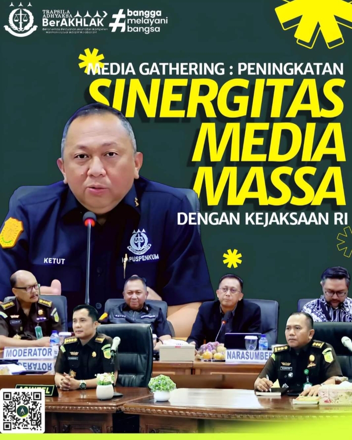 Asintel Kejati Riau Ikuti Media Gathering Pusat Penerangan Hukum Kejaksaan Agung Republik Indonesia Tahun 2023 Secara Virtual