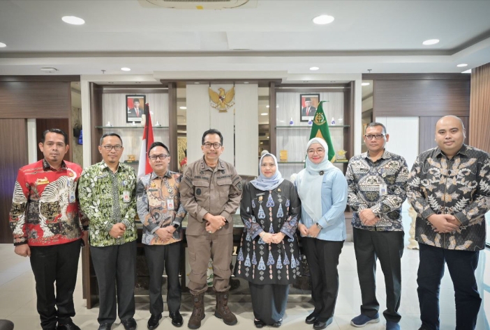 Kepala Kejaksaan Tinggi Riau Terima Kunjungan Kerja Sekaligus Silaturahmi Bupati Bengkalis