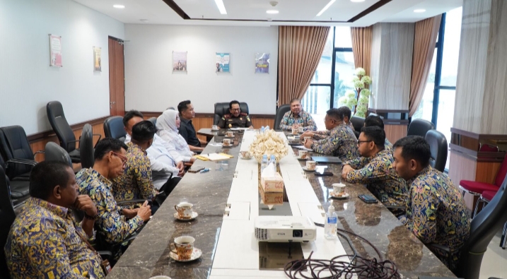 Kejati Riau Terima Silaturahmi Kepala Balai Wilayah Sungai SumateraIII Kemen PUPR