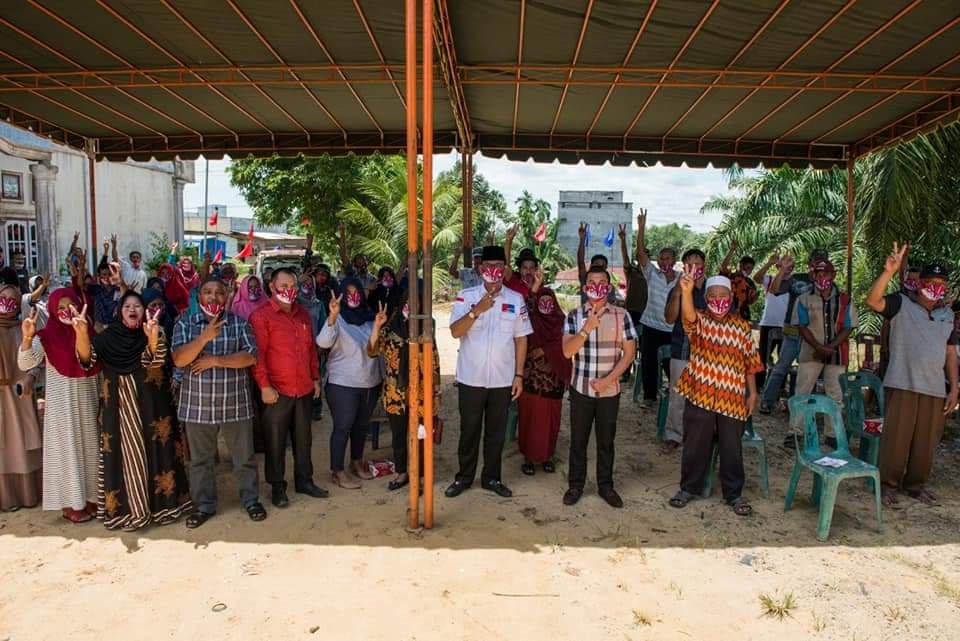 Kampanye Perdana, Masyarakat Lenggadai Hilir Ingin Sudin Lanjutkan Dua Periode