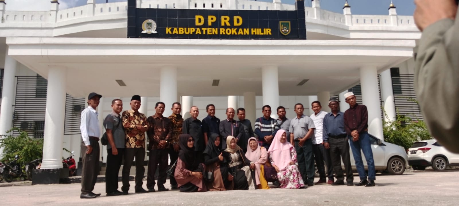Badan Pekerja Pemekaran Kabupaten Rokan Tengah Datangi Gedung DPRD Rohil