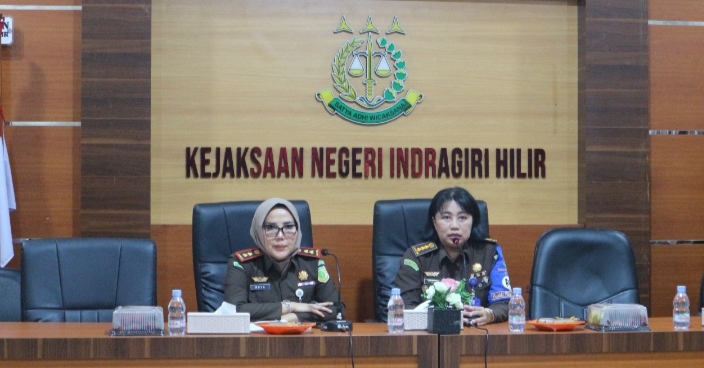 Aswas Kejati Riau Lakukan Inspeksi Pemantauan di Kejari Indragiri Hilir