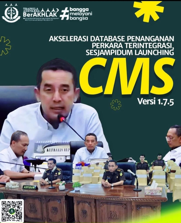 Aspidum Kejati Riau Ikuti Launching Case Management System (CMS) Versi 1.7.5 Perkara Tindak Pidana Umum secara virtual