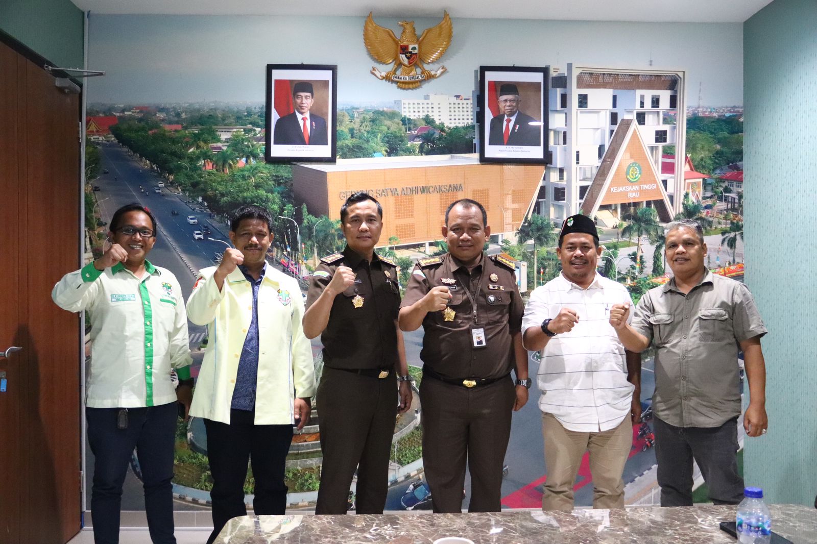 Asintel Kejati Riau Terima Audiensi Pengurus Organisaai Pemuda Katolik Komda Riau