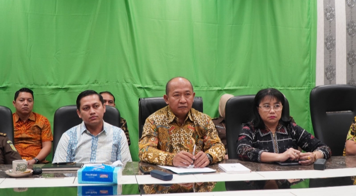 Wakajati Riau Ikuti Rapat Koordinasi Nasional Pengawasan Intern Tahun 2023 Secara Virtual