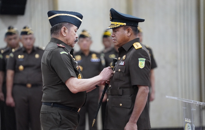 Pelantikan Kepala Badan Pemulihan Aset, Jaksa Agung ST Burhanuddin: Pembentukan Badan Pemulihan Aset Mewujudkan Penegakan Hukum yang Berorientasi Memulihkan Kerugian Negara