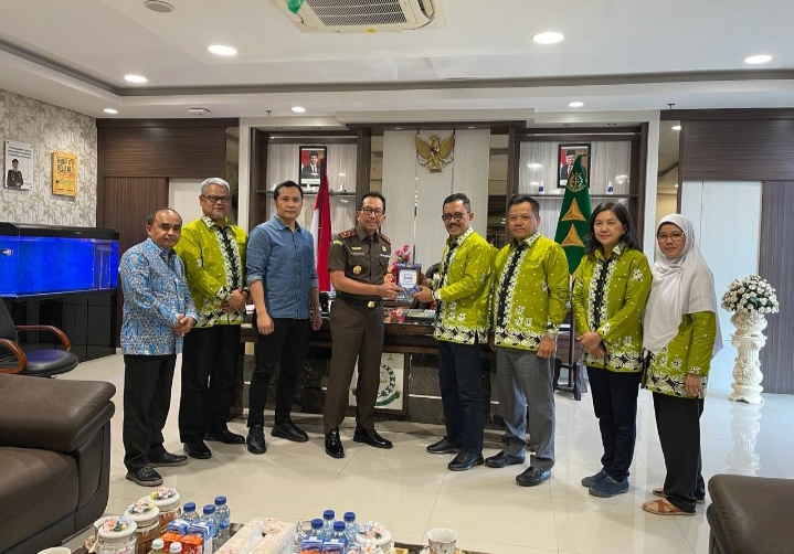 Kajati Riau Terima kunker Silaturahmi Asosiasi Pengusaha Indonesia Riau