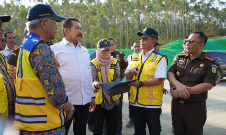 Kunjungi Pembangunan IKN Nusantara, Jaksa Agung ST Burhanuddin:  Merupakan Suatu Impian yang Menjadi Kenyataan