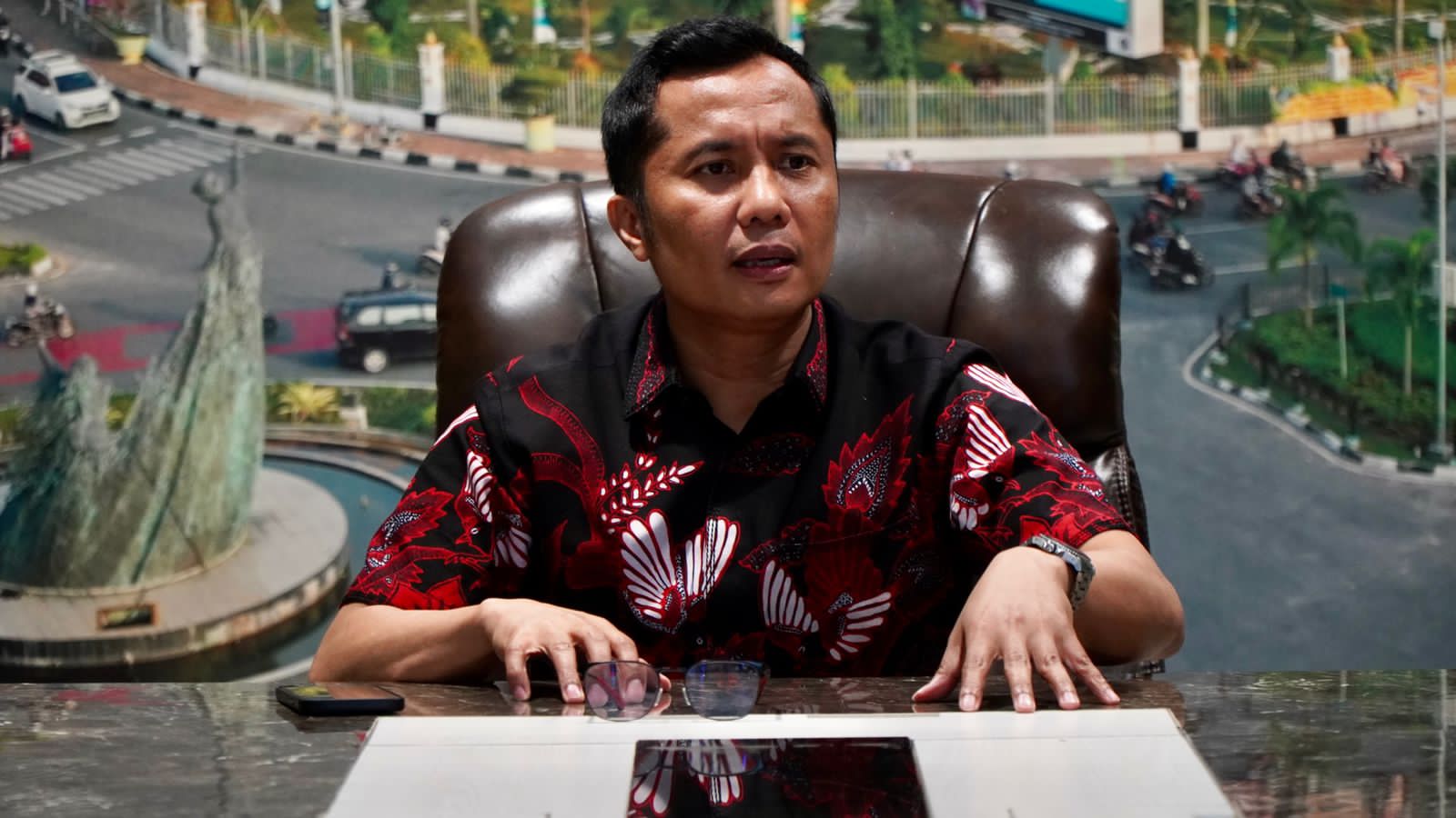 Asintel Kejati Terima Audiensi dari Korpus BEM se-Riau