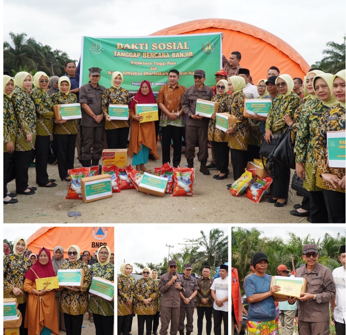 Kajati Riau Pimpin Baksos Kejari Se-Wilayah Hukum Kejati Riau