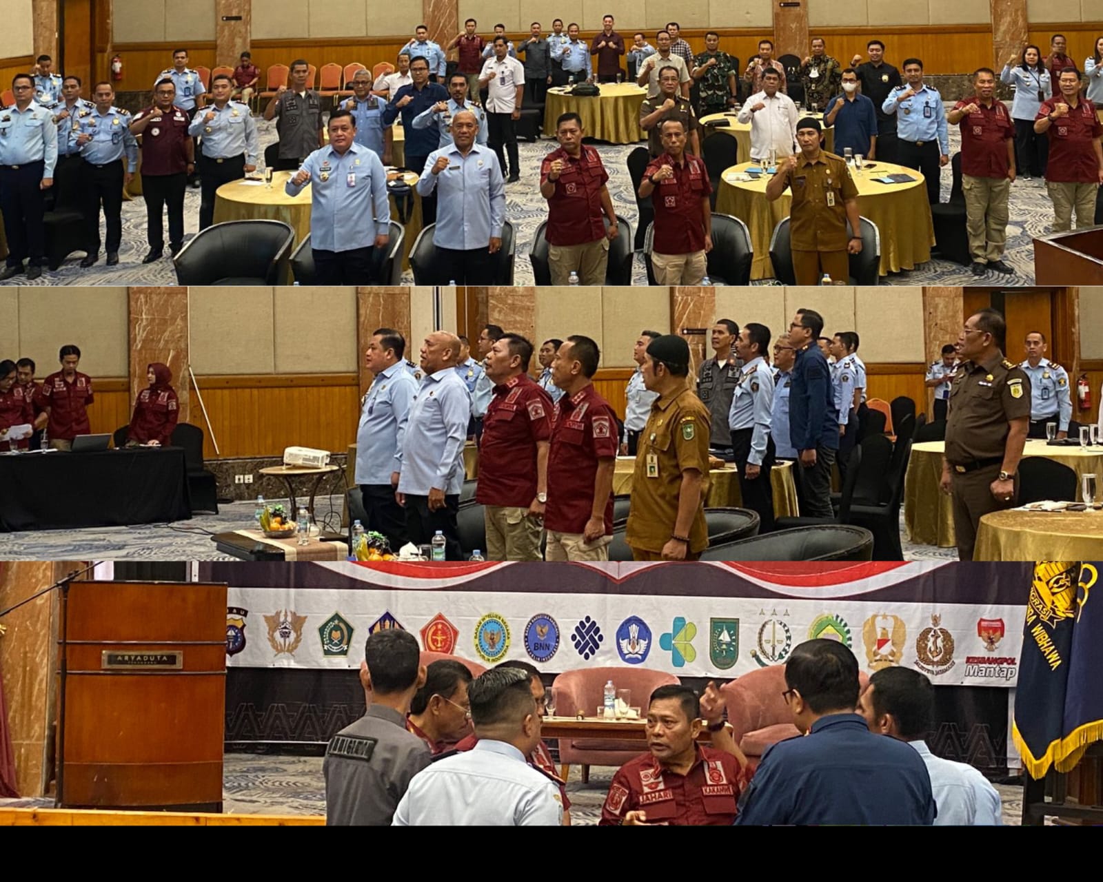 Kasi Ideologi, Politik Keamanan dan Pertahanan Bidang Intelijen Kejati Riau Hadiri Kegiatan Rapat Tim Pengawasan Orang Asing Tingkat Provinsi