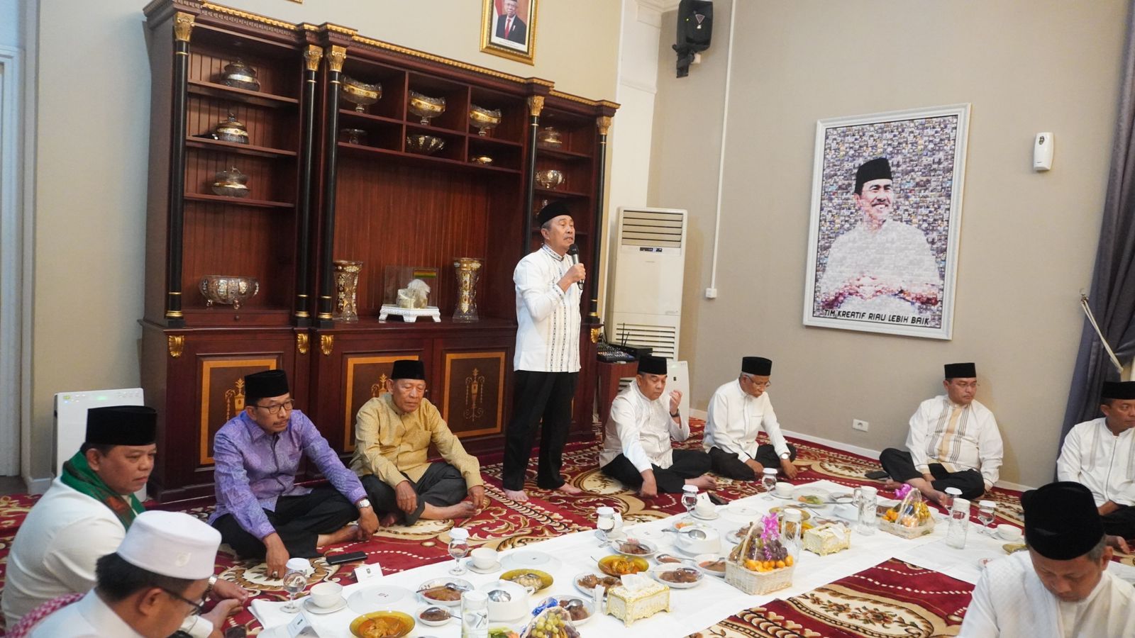 Sambut Bulan Suci Ramadhan 1444 H/2023 M, Wakil Kajati Riau Hadiri Doa Bersama Pemprov