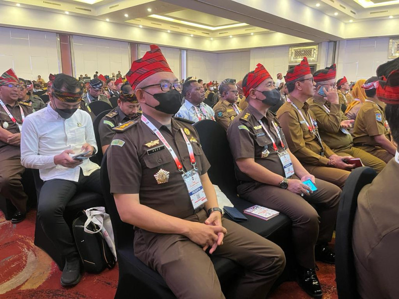 Koorbid Intel Kejati Riau Hadiri Rakornas Bidang Ketahanan Ekonomi, Sosial dan Budaya 2023