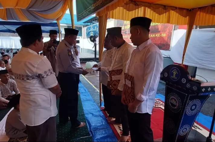 421 Warga Binaan Pemasyarakatan Lapas Bagansiapiapi Terima Remisi Khusus Idul Fitri