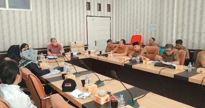 DPRD Rohil Lakukan Rapat Tahapan Dengan OPD Terkait