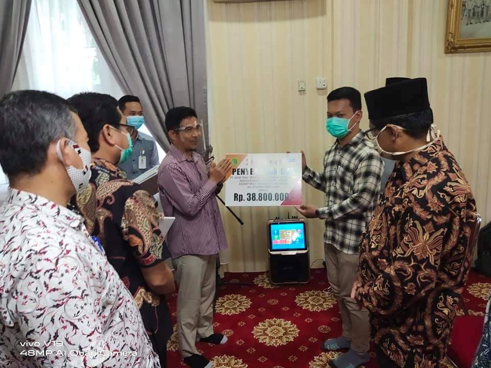 Syahrul Ramadhan: Terima Kasih Bank Riau Kepri dan Bupati Rohil