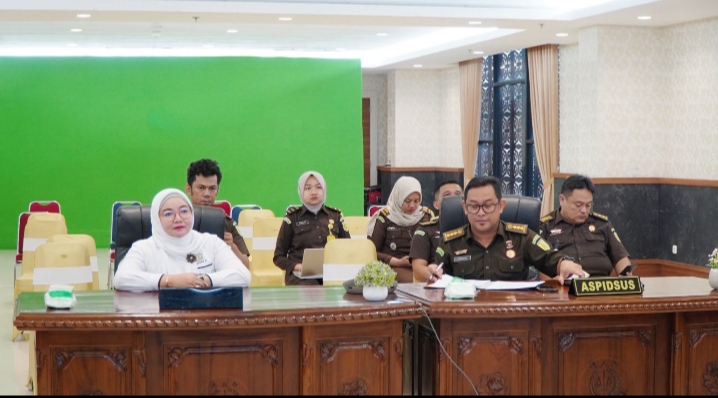 Aspidsus dan Asdatun Kejati Riau mengikuti Kegiatan Halo RB