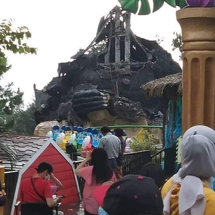 Akibat Gempa: Patung Kingkong Jatim Park 2 Rusak