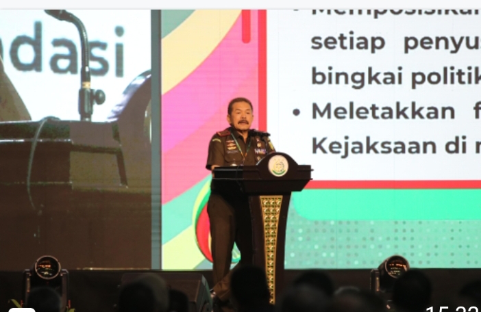 Buka Rakernas Kejaksaan RI 2024, Jaksa Agung ST Burhanuddin Berikan Empat Focal Point Jadi Acuan Dalam Pembahasan Masing-masing Pokja