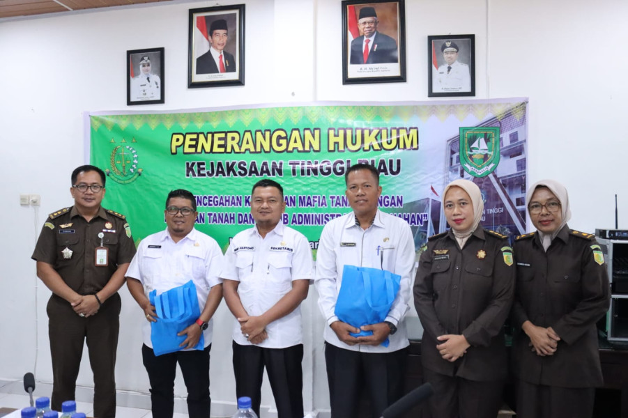 Penkum Kejati Riau Gelar Kegiatan Penerangan Hukum Tentang Pencegahan Mafia Tanah dan Tertib Administrasi Pertanahan